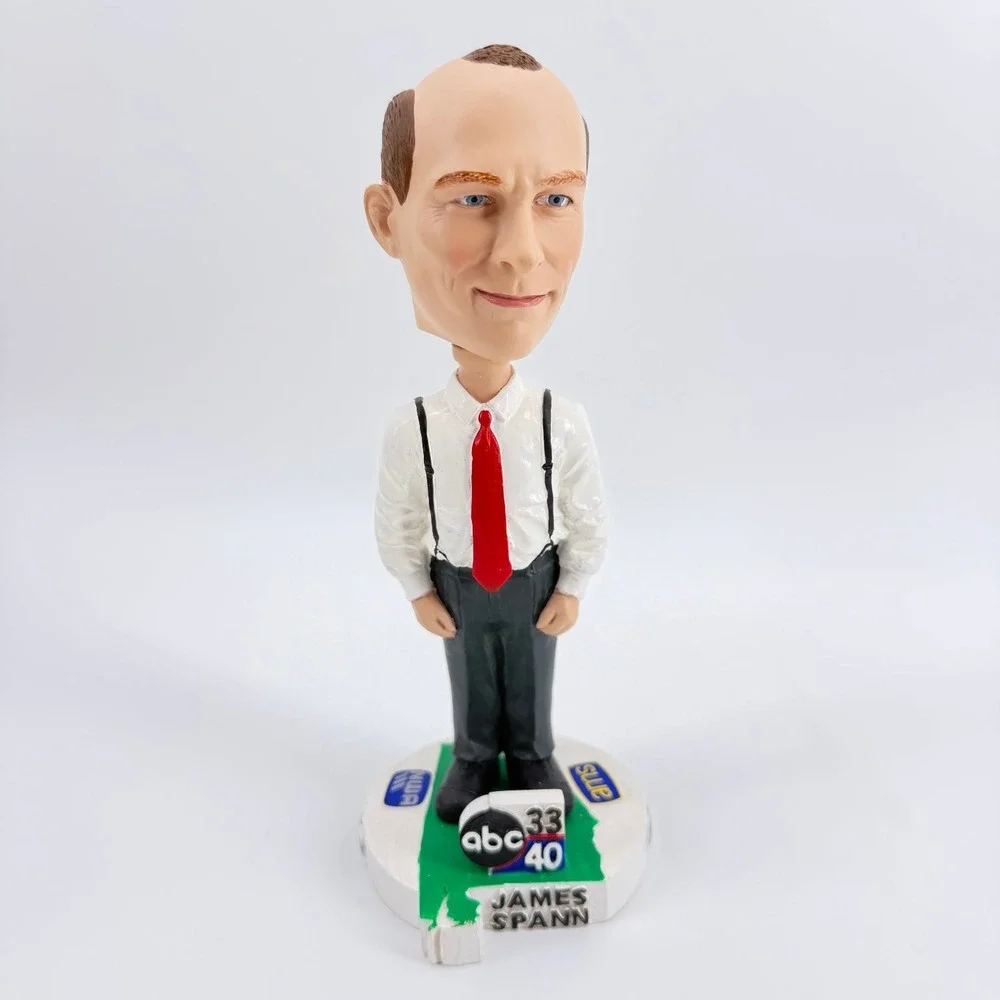 James Spann ABC 33/40 Meteorologist Bobblehead NWA AMS Alabama News Leader